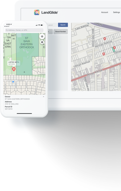 GPS Property Line Map App  LandGlide